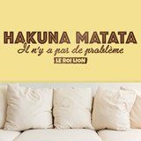 Stickers muraux: Hakuna Matata, Le Roi Lion 2
