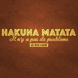 Stickers muraux: Hakuna Matata, Le Roi Lion 3