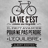 Stickers muraux: La vie c'est comme une bicyclette 3