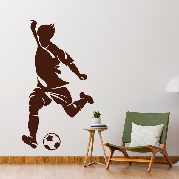 Stickers muraux: Joueur de Football