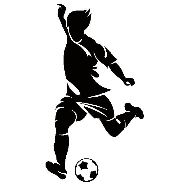 Stickers muraux: Joueur de foot