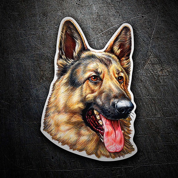 Autocollants: German Shepherd