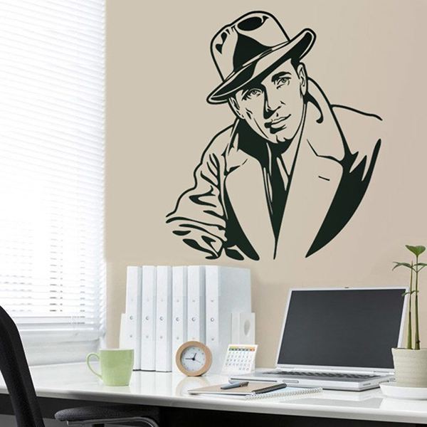 Stickers muraux: Humphrey Bogart