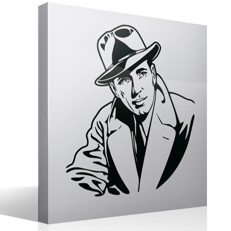 Stickers muraux: Humphrey Bogart