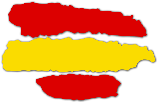 Autocollants: Spain en traits