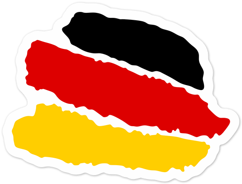 Autocollants: Caresse Allemagne