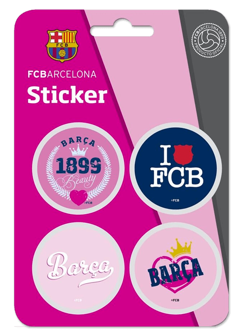 Autocollants: Kit FC Barcelona 4 Stickers