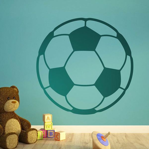 Stickers muraux: Ballon de football