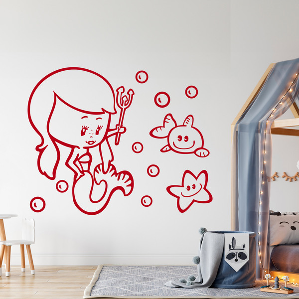 Sticker Mural pour chambre de bébé & enfant - Babywall