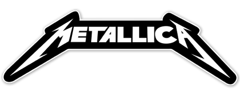 Autocollants: Metallica heavy metal