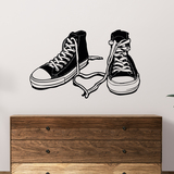 Stickers muraux: Converse des chaussures 4