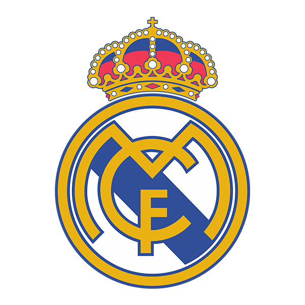 Stickers muraux: Écusson Real Madrid couleur 