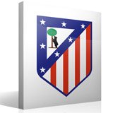 Stickers muraux: Écusson Atlético de Madrid couleur  3