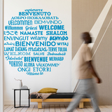 Stickers muraux: Bienvenue sur les langues 4
