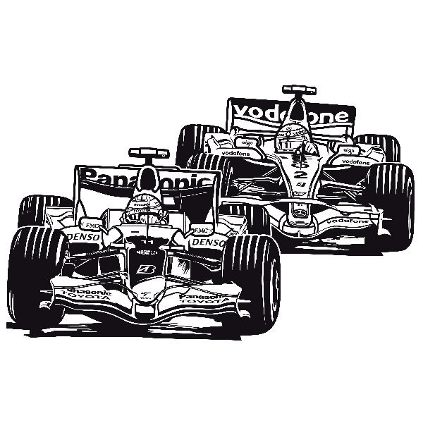 Stickers muraux: Formule 1 Grand Prix
