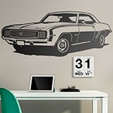 Stickers muraux: Chevrolet Camaro 1969 ss 2