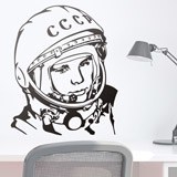 Stickers muraux: Astronaute Yuri Gagarin 2