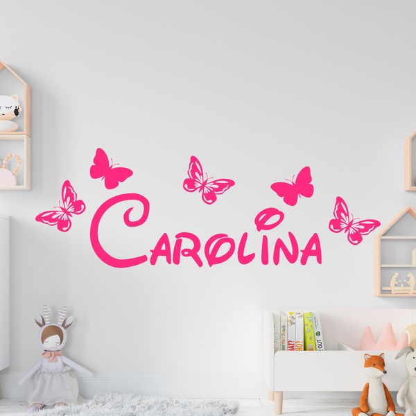 Stickers pour enfants: Personnalisé Papillons 1