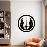 Stickers muraux: Symbole de l Ordre Jedi 4