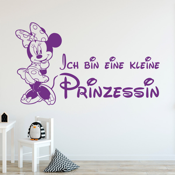 Stickers pour enfants: Minnie, Ich bin eine kleine Princessin