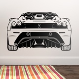 Stickers muraux: Ferrari F430, arrière 3