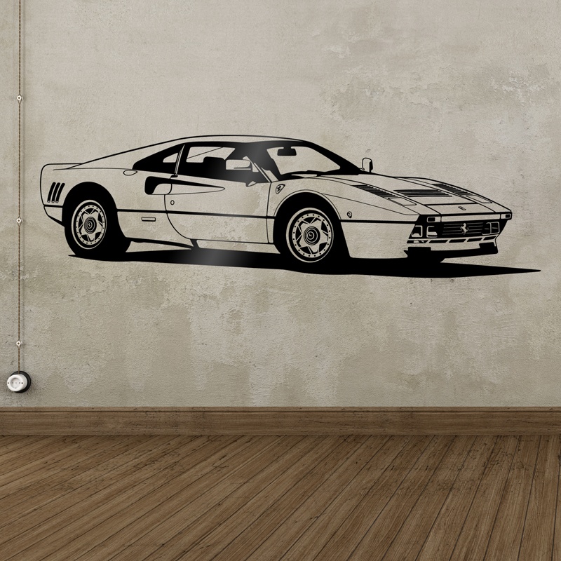 Stickers muraux: Ferrari 288 GTO