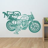 Stickers muraux: Moto classique Norton Manx 30M - 1960 2