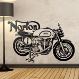 Stickers muraux: Moto classique Norton Manx 30M - 1960 3
