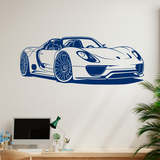 Stickers muraux: Porsche 918 Spyder 3