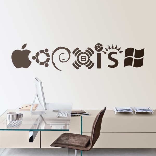 Stickers muraux: Coexist Systèmes Computer