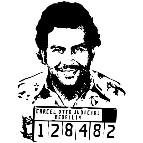 Stickers muraux: Pablo Escobar
