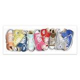 Stickers muraux: Chaussures Converse 4