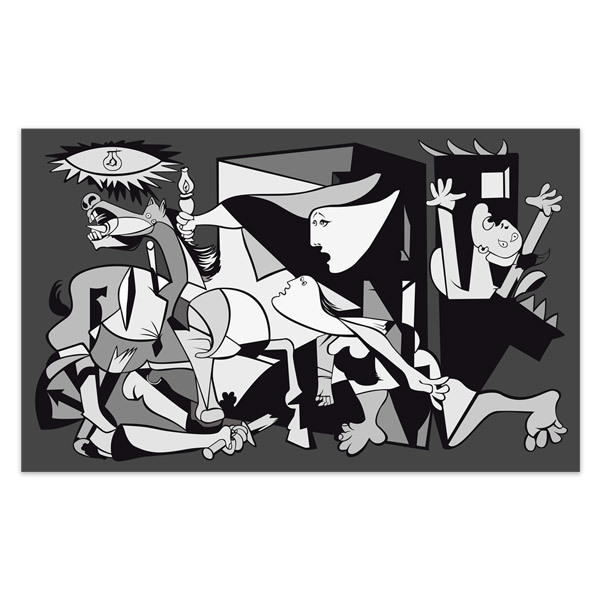 Stickers muraux: Poster adhésif Gernika Picasso
