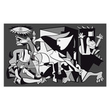 Stickers muraux: Poster adhésif Gernika Picasso 4