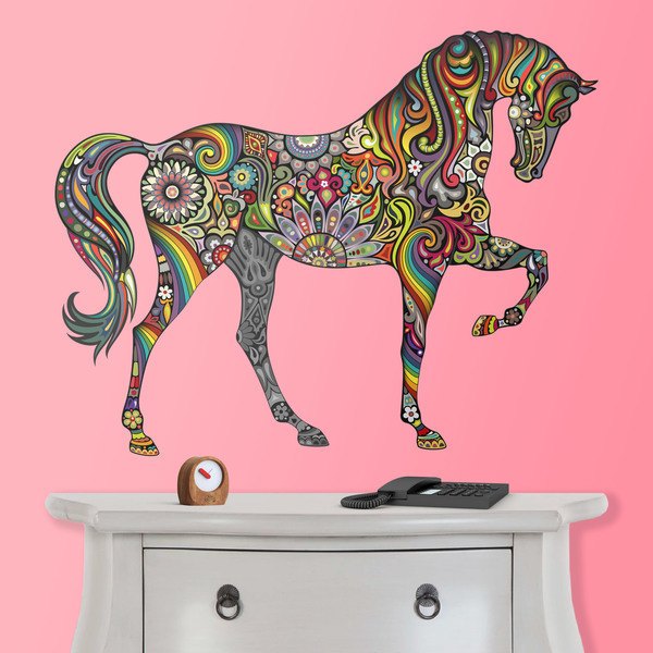 Stickers muraux: Cheval Hindou
