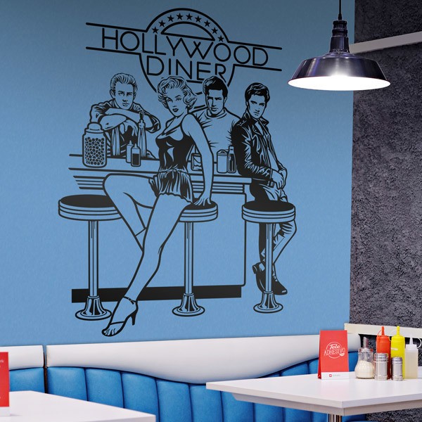 Stickers muraux: Hollywood Diner