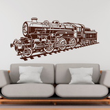 Stickers muraux: Train à vapeur locomotive 3