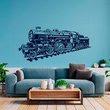 Stickers muraux: Train à vapeur locomotive 4