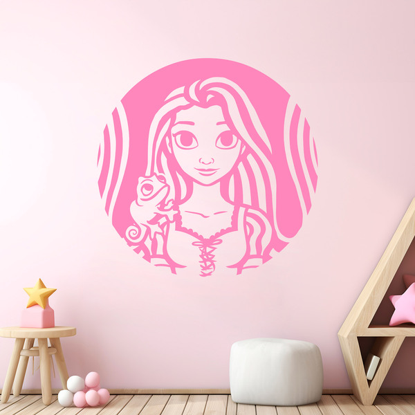 Stickers pour enfants: Princesse Raiponce