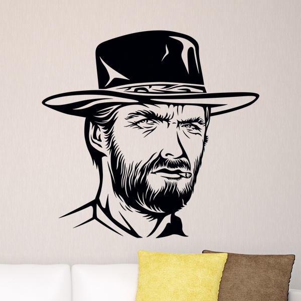 Stickers muraux: Clint Eastwood