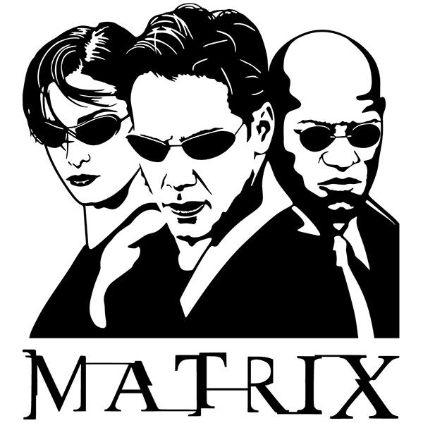 Stickers muraux: The Matrix
