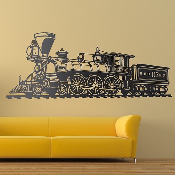 Stickers muraux: Vieux train
