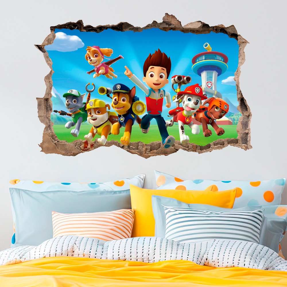 Stickers pour enfants: Trou PAW Patrol