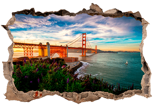 Stickers muraux: Loch Golden Gate San Francisco