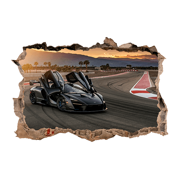 Stickers muraux: Lamborghini Noir