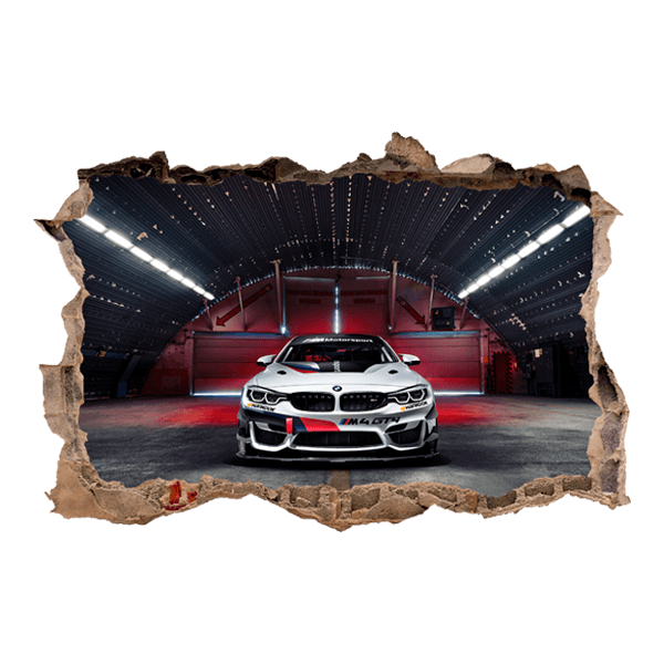 Stickers muraux: BMW Prêt pour la Course