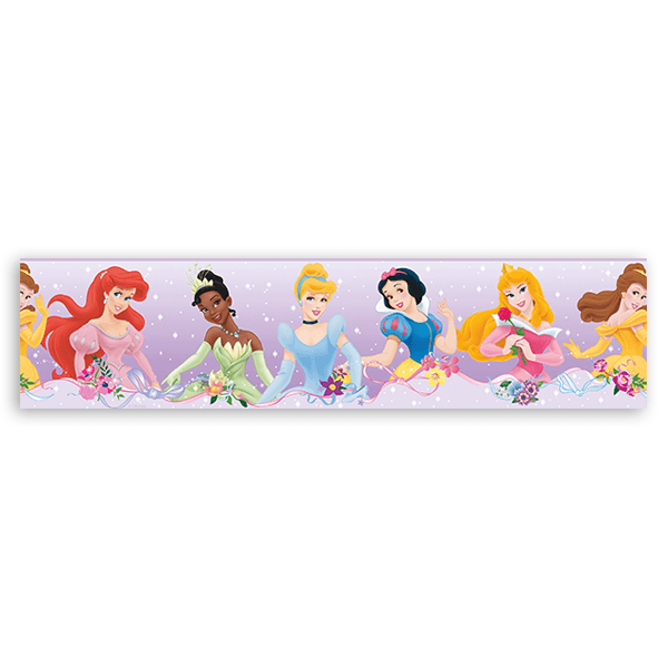 Stickers pour enfants: Frontière Disney Princesses