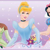 Stickers pour enfants: Frontière Disney Princesses 4