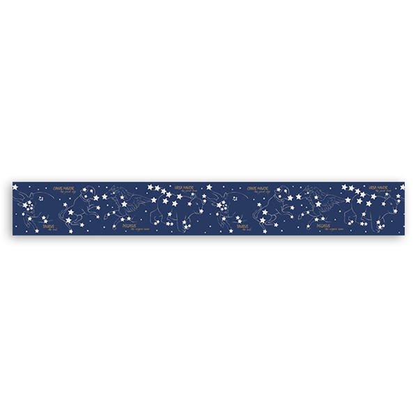 Stickers muraux: Frise adhesive Constellations