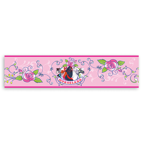 Stickers pour enfants: Frises murales pour enfants Horseland